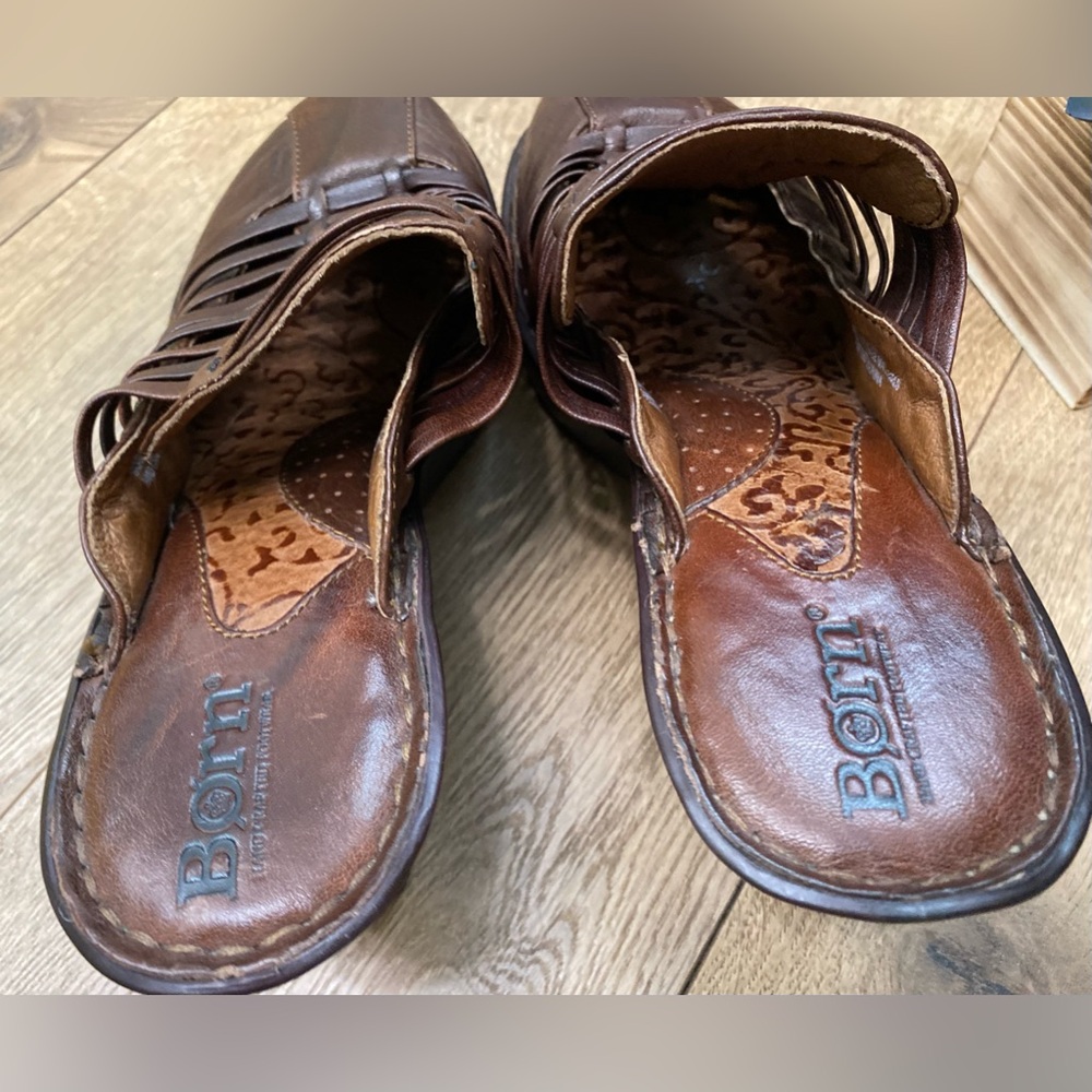 Born "Sordino" Clogs, Dark Brown, size 8 - Picture 4 of 13